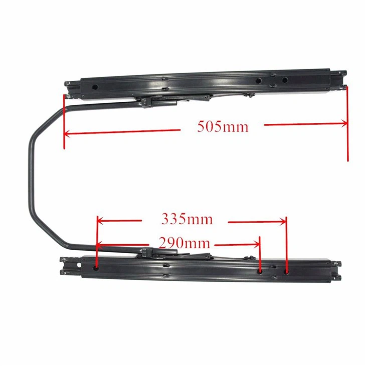 Auto Seat Horizontal Slide Rails For Luxury Car