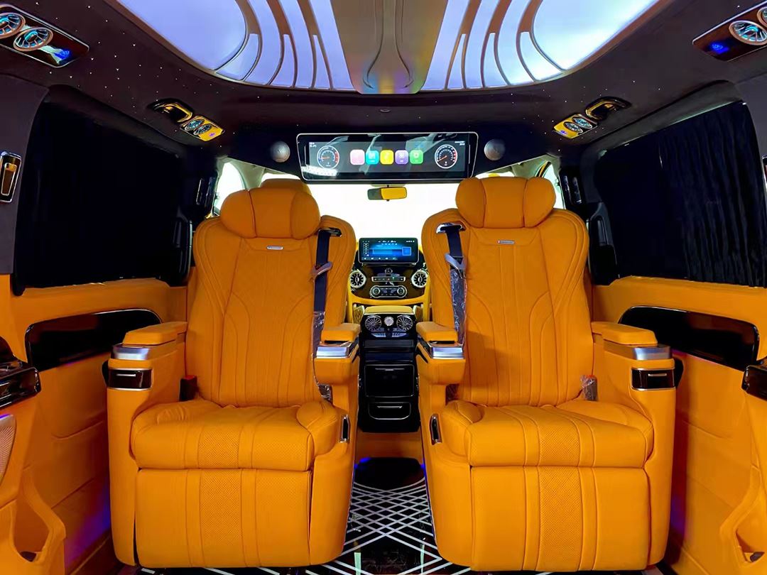Modification de l'intérieur du Vito de luxe Mercedes-Benz Vito Business Edition