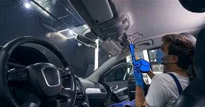 Comment réparer le plafond du véhicule ?
