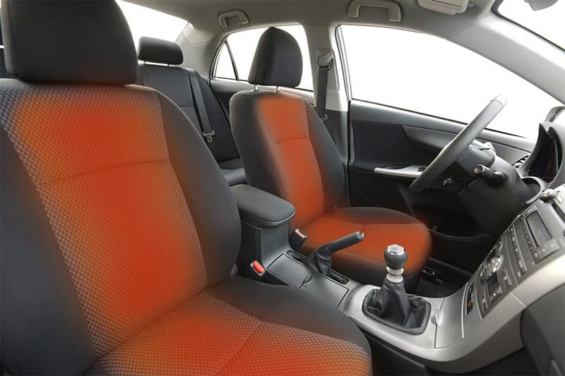 Heated car seat Heated car seat