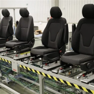 Le processus de production des sièges d'auto